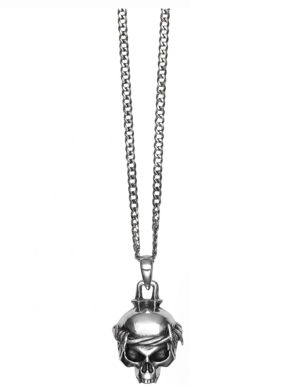 G59 Suicideboys Silver Skull Logo Chain/Pendant - Brand New - Fast Shipping